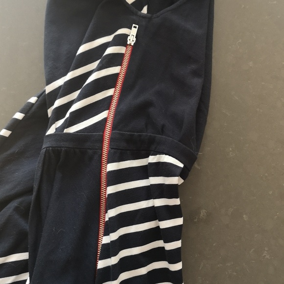 Striped Sleeveless Asymmetrical Dress - Picture 7 of 7